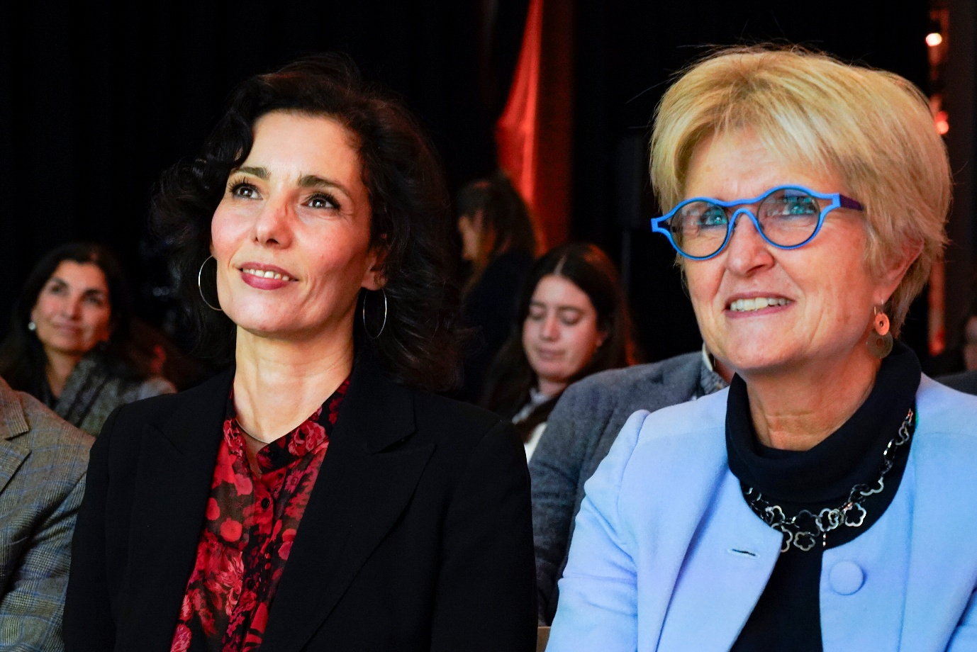 From left: Hadja Lahbib, Equality Commissioner and Carlien Scheele, EIGE Director