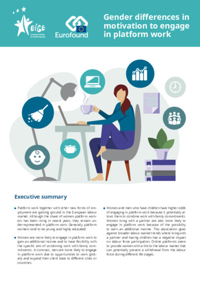 Gender differences in motivation to engage in platform work